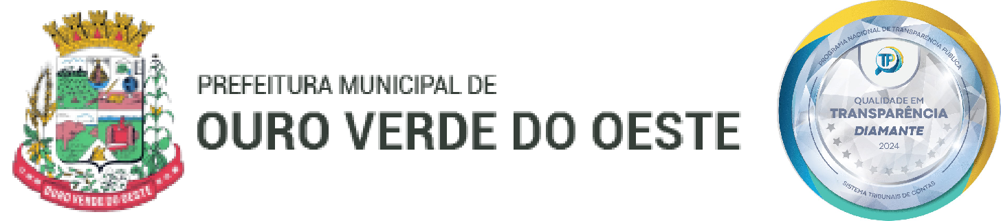 Brasão MUNICÍPIO DE OURO VERDE DO OESTE